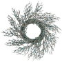 Corona de Navidad Krist+ Azul Dorado Plástico Rama 50 x 10 x 50 cm (2 Unidades)
