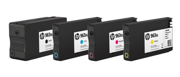 HP Cartucho de tinta Original 963XL Cian de alta capacidad HP Cartucho de tinta Original 963XL Cian de alta capacidad
