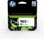 HP Cartucho de tinta Original 963XL Cian de alta capacidad
