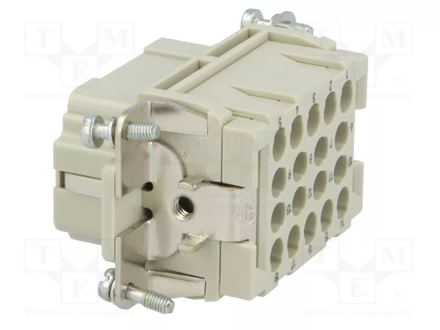 HARTING Han® EE Plantilla de contacto hembra 18 posiciones HARTING Han® EE Plantilla de contacto hembra 18 posiciones