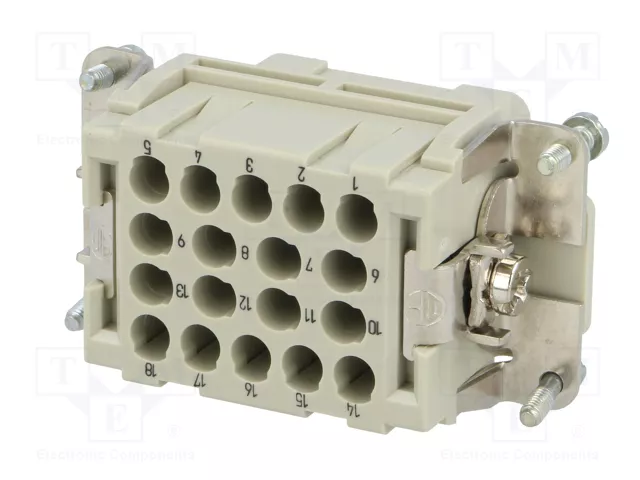 HARTING Han® EE Plantilla de contacto hembra 18 posiciones HARTING Han® EE Plantilla de contacto hembra 18 posiciones