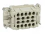 HARTING Han® EE Plantilla de contacto hembra 18 posiciones
