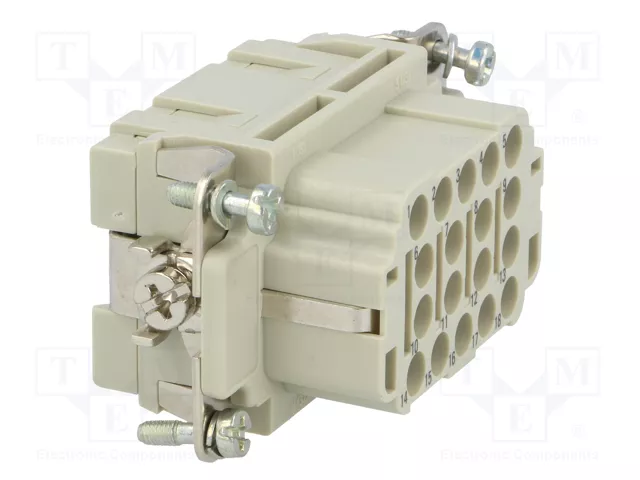 HARTING Han® EE Plantilla de contacto hembra 18 posiciones HARTING Han® EE Plantilla de contacto hembra 18 posiciones