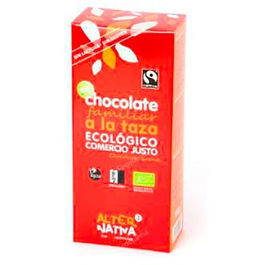 Alternativa 3 Cacao a la Taza Bio 5 Kg Ecológico Comercio Justo Vegano Sin Gluten Lactosa 74,50g Carbohidratos 49,55g Azúcares 10,36g Fibra