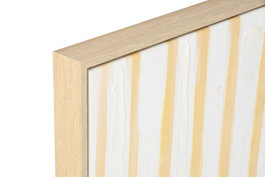 DKD Home Decor Cuadro Mediterraneo Azul Amarillo Limones Ostras Lienzo PS 4 x 80 x 60 cm (4 Unidades)