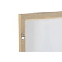 DKD Home Decor Cuadro Lienzo Limones y Ostras 3D (4 Piezas)