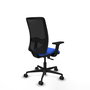 PIQUERAS Y CRESPO Silla de oficina Zulema Azul y Negro