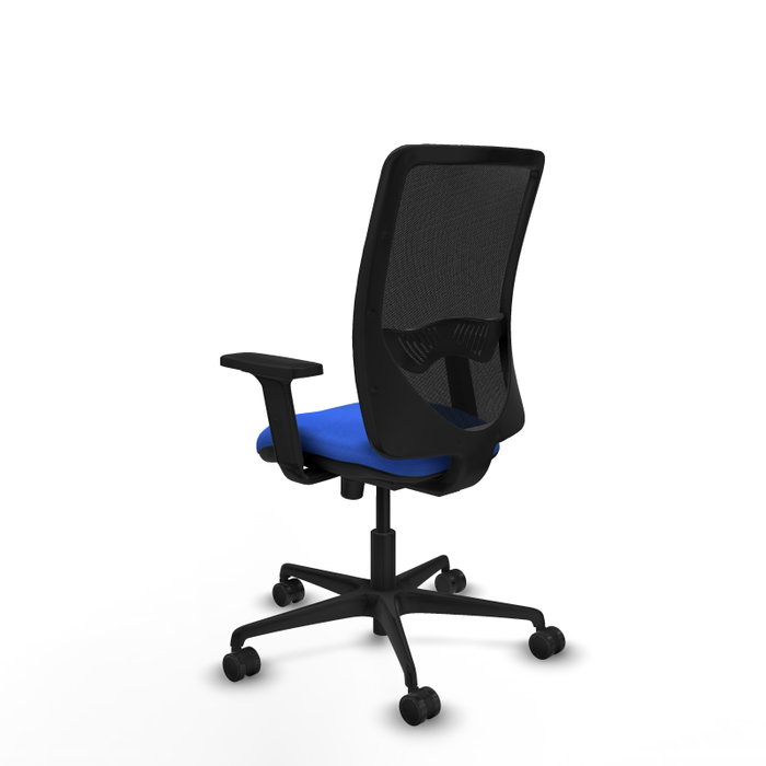 PIQUERAS Y CRESPO Silla de oficina Zulema Azul y Negro