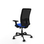 PIQUERAS Y CRESPO Silla de oficina Zulema Azul y Negro