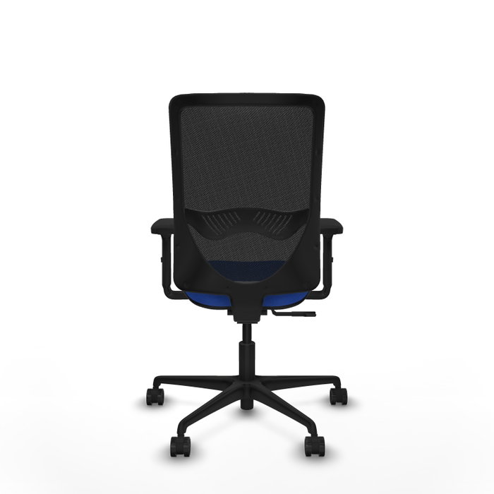 PIQUERAS Y CRESPO Silla de oficina Zulema Azul y Negro