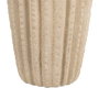 Jarrón Beige Cerámica Decoración 19 X 19 X 50 cm