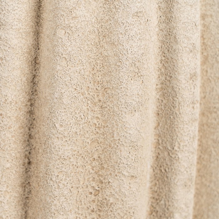 Jarrón Beige Cerámica Decoración 19 X 19 X 50 cm