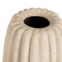 Jarrón Beige Cerámica Decoración 19 X 19 X 50 cm