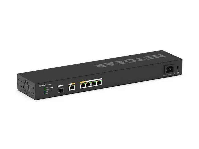NETGEAR Router Profesional Insight PR60X Dual-WAN Ethernet con 2.5 Gigabit Ethernet y 1 Puerto SFP+, 3 Puertos LAN Gigabit, Administración Web, Color Negro