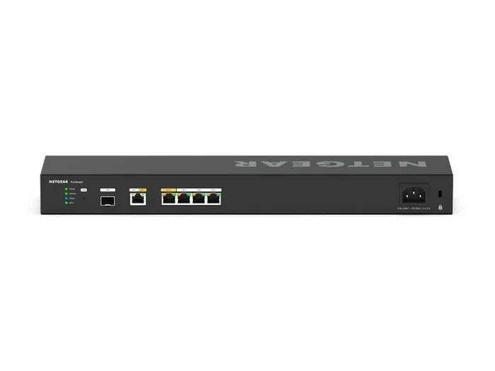 NETGEAR Router Profesional Insight PR60X Dual-WAN Ethernet con 2.5 Gigabit Ethernet y 1 Puerto SFP+, 3 Puertos LAN Gigabit, Administración Web, Color Negro