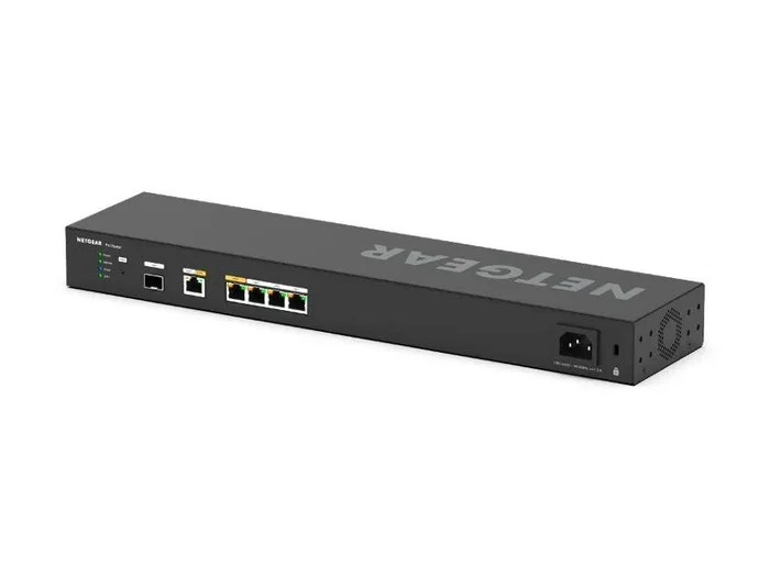 NETGEAR Router Profesional Insight PR60X Dual-WAN Ethernet con 2.5 Gigabit Ethernet y 1 Puerto SFP+, 3 Puertos LAN Gigabit, Administración Web, Color Negro