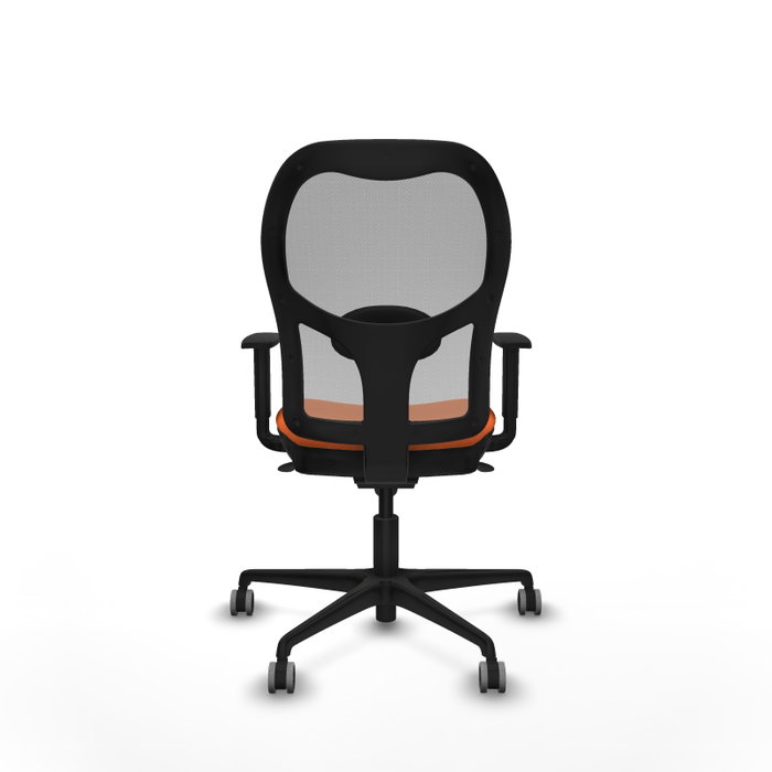 PIQUERAS Y CRESPO Silla de oficina Jorquera Naranja y Gris PIQUERAS Y CRESPO Silla de oficina Jorquera Naranja y Gris