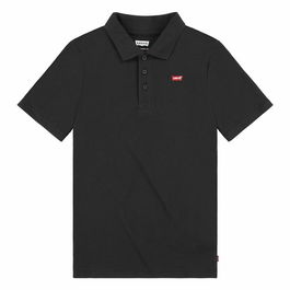 Polo de Manga Corta Niño Levi's Lvb Back Neck Tape Negro 38