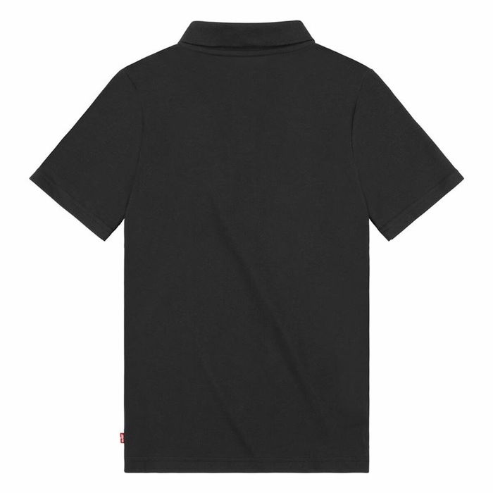 Polo de Manga Corta Niño Levi's Lvb Back Neck Tape Negro 38