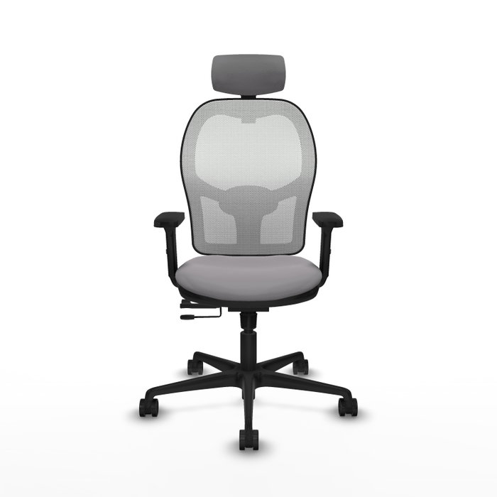PIQUERAS Y CRESPO Silla de oficina Jorquera Gris y Blanco PIQUERAS Y CRESPO Silla de oficina Jorquera Gris y Blanco