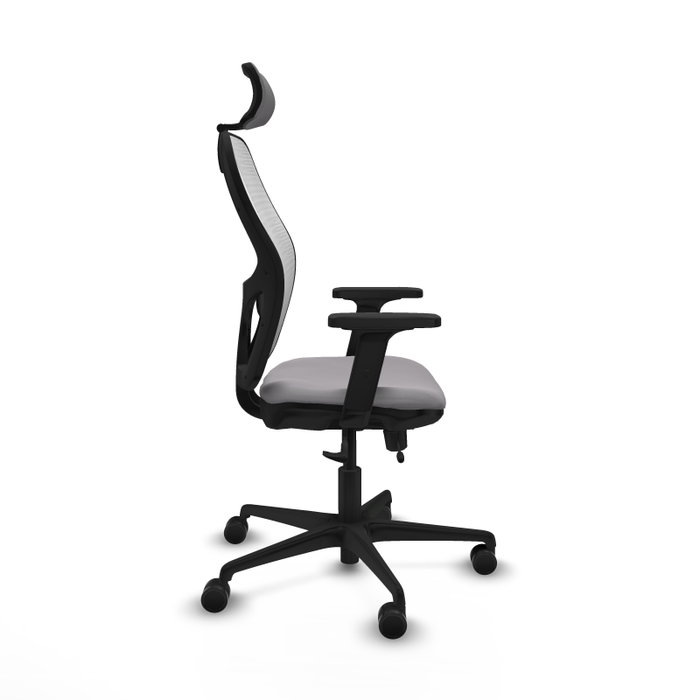 PIQUERAS Y CRESPO Silla de oficina Jorquera Gris y Blanco PIQUERAS Y CRESPO Silla de oficina Jorquera Gris y Blanco