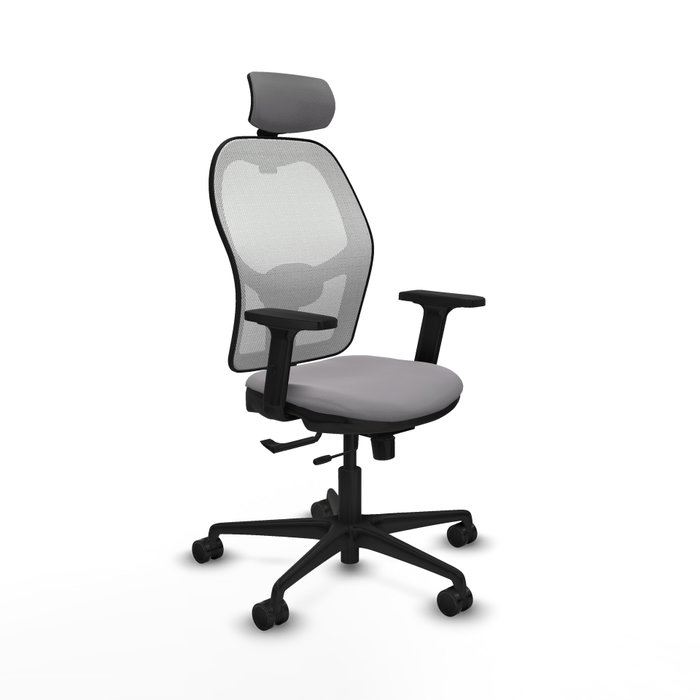 PIQUERAS Y CRESPO Silla de oficina Jorquera Gris y Blanco PIQUERAS Y CRESPO Silla de oficina Jorquera Gris y Blanco