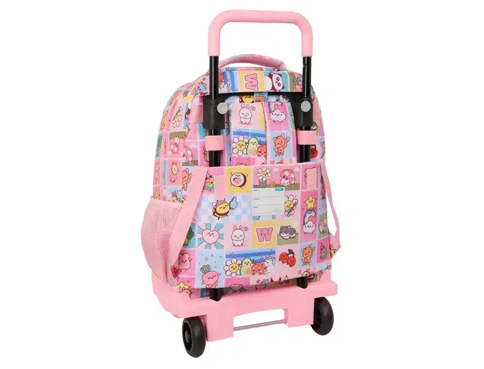 Safta Mochila Grande con Ruedas Compact Extraíble Mr. Wonderful Comic