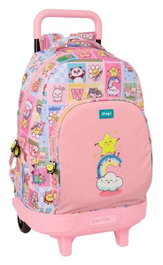 Safta Mochila Grande con Ruedas Mr. Wonderful Comic Extraíble