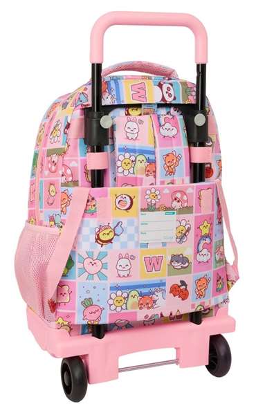 Safta Mochila Grande con Ruedas Mr. Wonderful Comic Extraíble