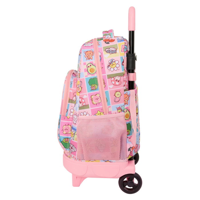 Safta Mochila Grande con Ruedas Compact Extraíble Mr. Wonderful Comic