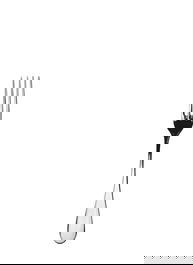 OYV SAMBA Tenedor de Pastel Inox 18/10, Cubiertos de Acero Inoxidable Liso, 150 mm (Set de 12)