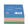 Loan Taco de notas encolado 100x100mm 5 colores