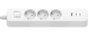 Xiaomi 20W Power Strip (2C1A) con 3 Salidas AC y 3 Puertos USB, Blanco