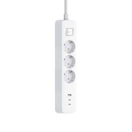 Xiaomi 20W Power Strip con 2 USB-C y 1 USB-A, Blanca