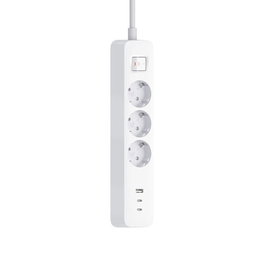 Xiaomi Regleta Power Strip 20W 2 Puertos USB-C y 1 USB-A Carga Rápida 1.8m