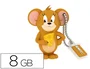 Emtec Memoria USB Jerry 8GB con diseño 3D