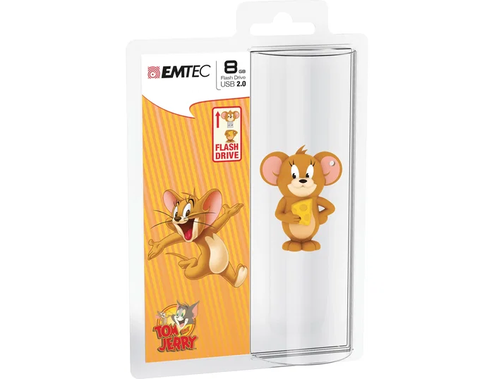 Emtec Memoria USB Jerry 8GB con diseño 3D