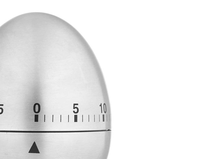 Kinvara Temporizador Cocina Huevo Acero 6 x 7.5 x 6 cm (Set de 24)