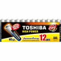 Toshiba Pack de 12 pilas AAA High Power LR03 1.5V alcalinas