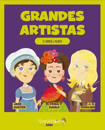 Grandes artistas, Vv.Aa. - SHACKLETON BOOKS