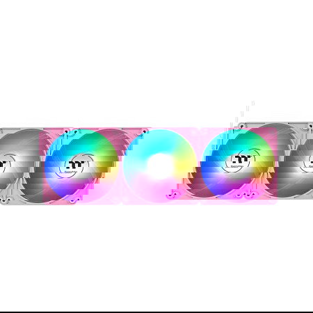 Thermaltake CT120 EX Reverse ARGB Sync Ventilador Refrigeracion PC Rosa 3 Unidades