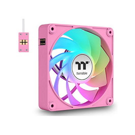 Thermaltake CT120 EX Reverse ARGB Sync Ventilador Refrigeracion PC Rosa 3 Unidades