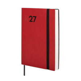 FINOCAM Agenda Anual 2027 Dynamic Mara Roja con Tapa Flexible