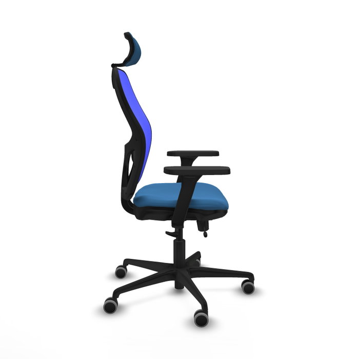 PIQUERAS Y CRESPO Silla de oficina Jorquera Azul claro/Azul