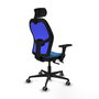 PIQUERAS Y CRESPO Silla de oficina Jorquera Azul claro/Azul