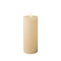 Lumineo Vela de Cera LED Beige con Efecto Llama