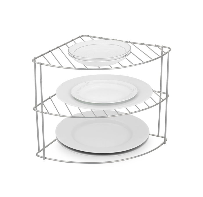 Confortime Estante Rinconera Cocina Grey 22.5 cm Ancho (10 Unidades)