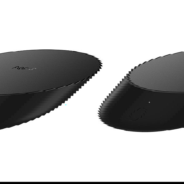 Aqara Hub M2 HM2-G01 Centro de Domotica Negro con Wi-Fi, Ethernet, Bluetooth, ZigBee, Compatible con Alexa y Google Assistant