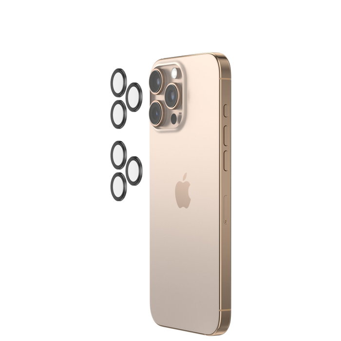 Belkin ScreenForce Protector para lentes de cámara para iPhone 16 Pro y 16 Pro Max, 3 piezas