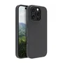 Dbramante1928 Funda para Apple iPhone 16 Pro Max (6.9") - Negro Night - Plástico Reciclado 100% - Resistente a Impactos y Polvo - Carga Inalámbrica